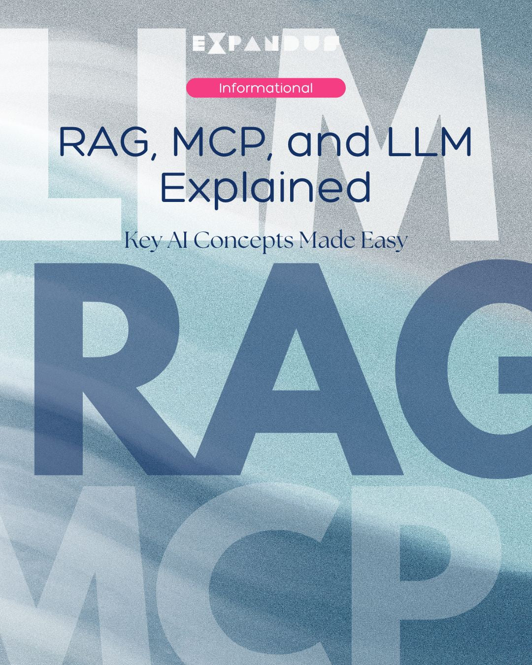 LLM, RAG, MCP — What They Mean and Why They Matter in the AI Era