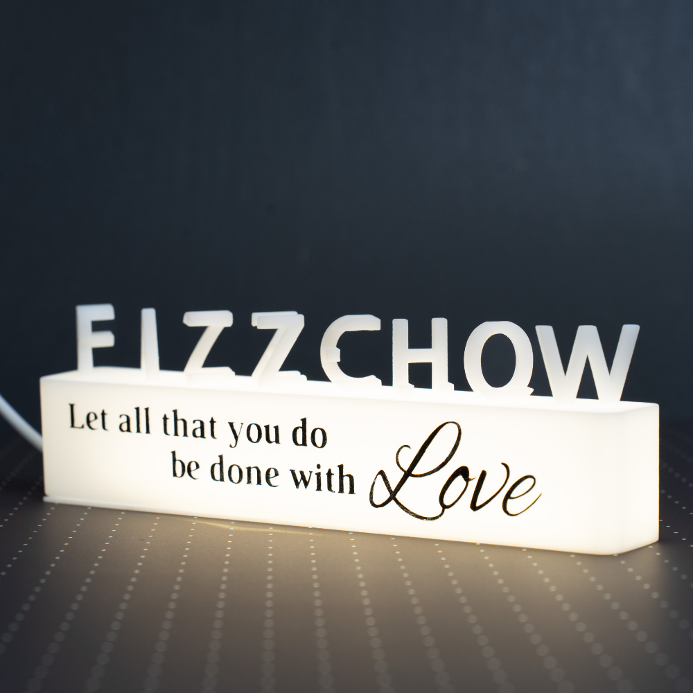 Customized Dual Text Illusion