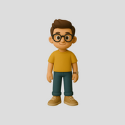 Mini 3D-Printed Figure – Custom Gift Keepsake