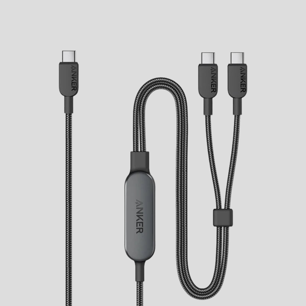 Anker 二合一 USB C 線纜