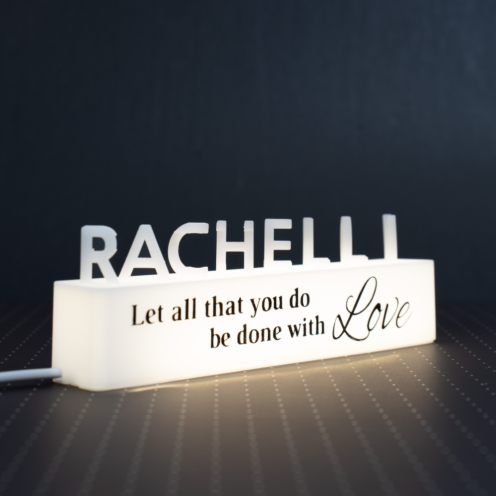 Customized Dual Text Illusion