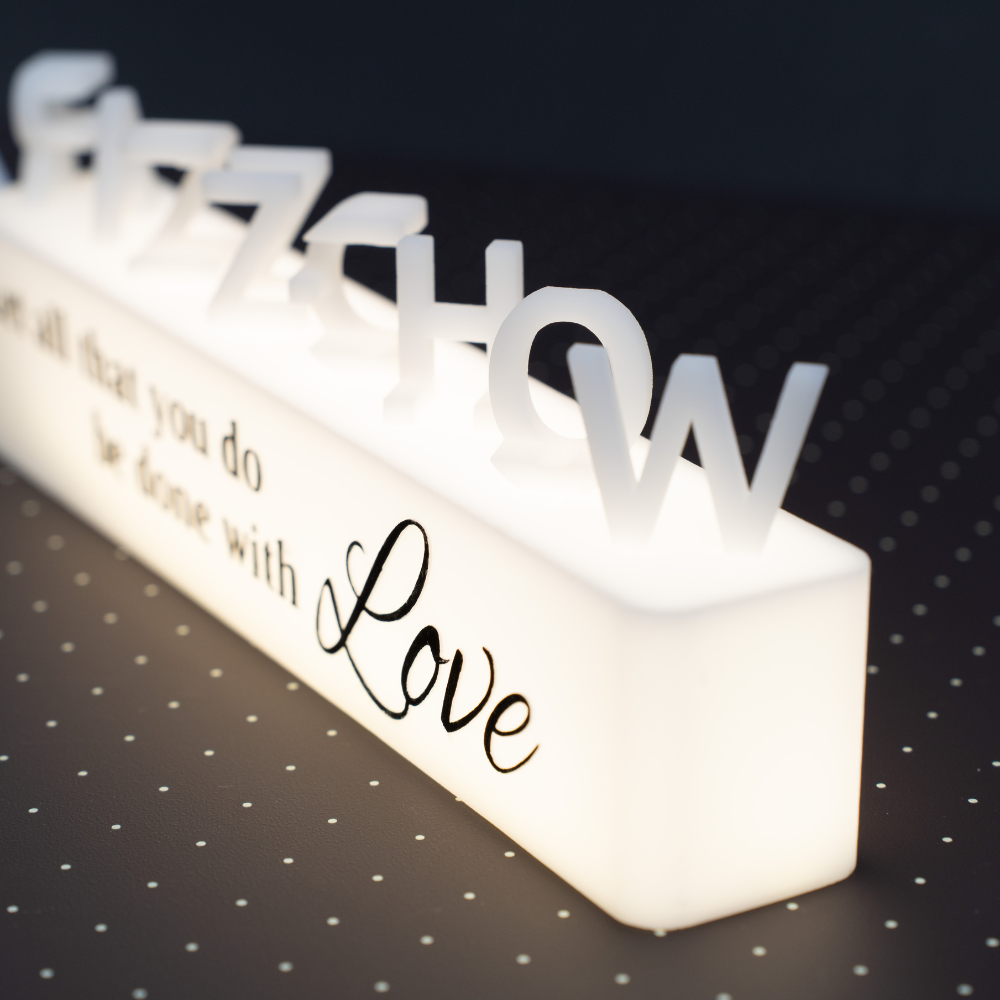 Customized Dual Text Illusion