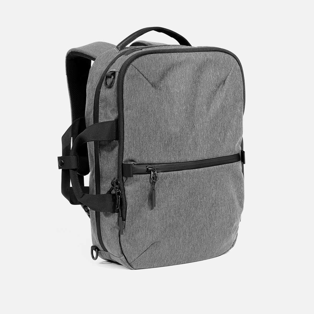 Aer Flight Pack 3 product image - AER22037 flightpack3 gray 34hero