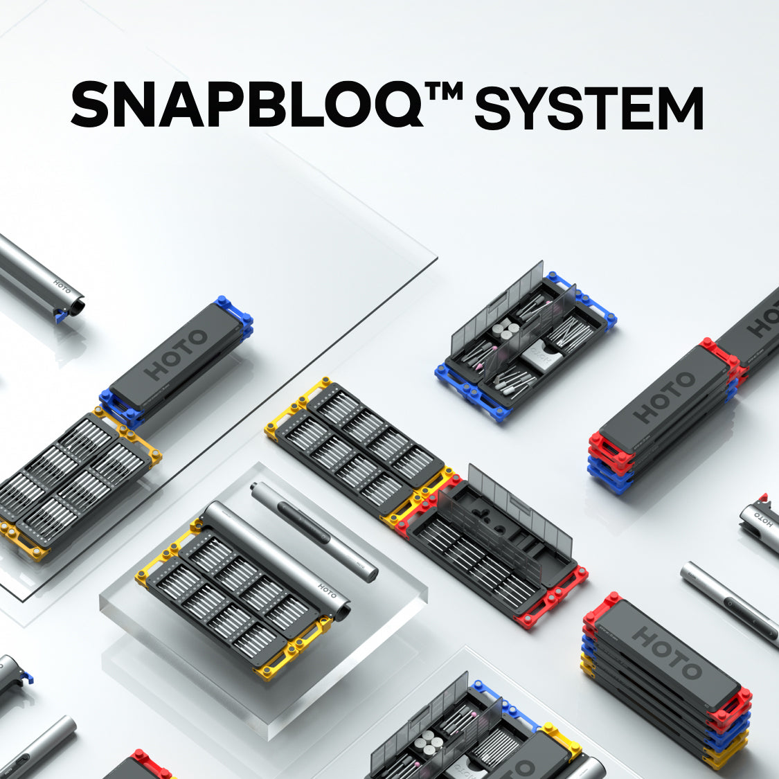 SNAPBLOQ D-A03 Electric Mini Drill Set Hoto product image