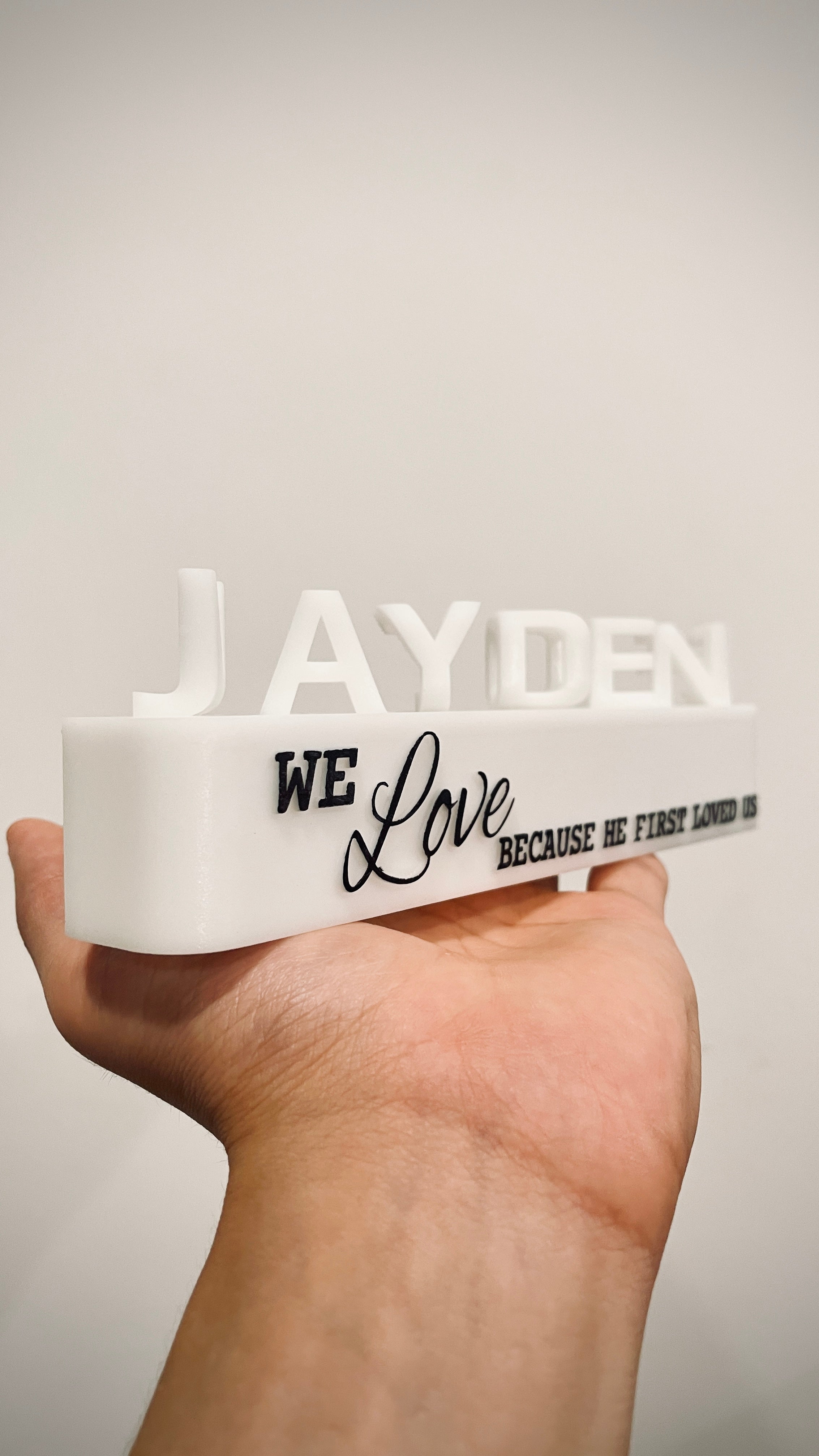 Customized Dual Text Illusion