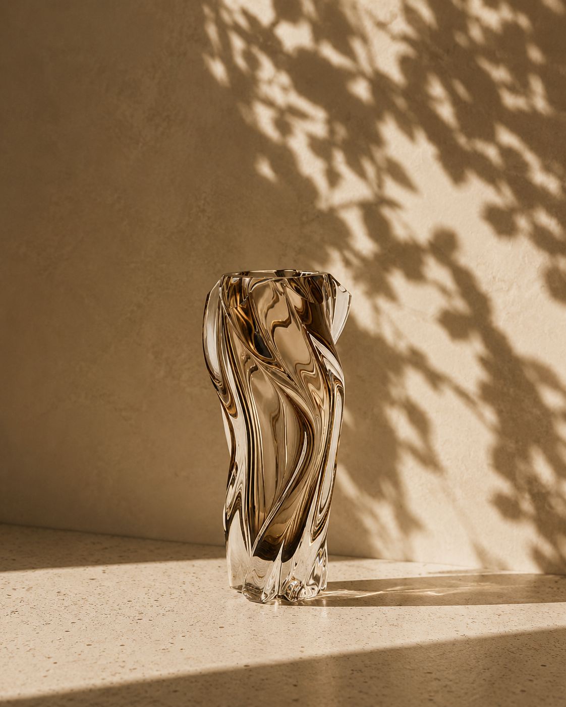 Emerald Flow Vase