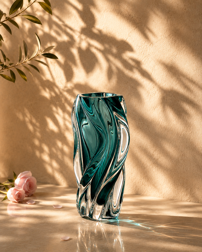 Emerald Flow Vase product image