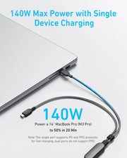 Anker 二合一 USB C 線纜