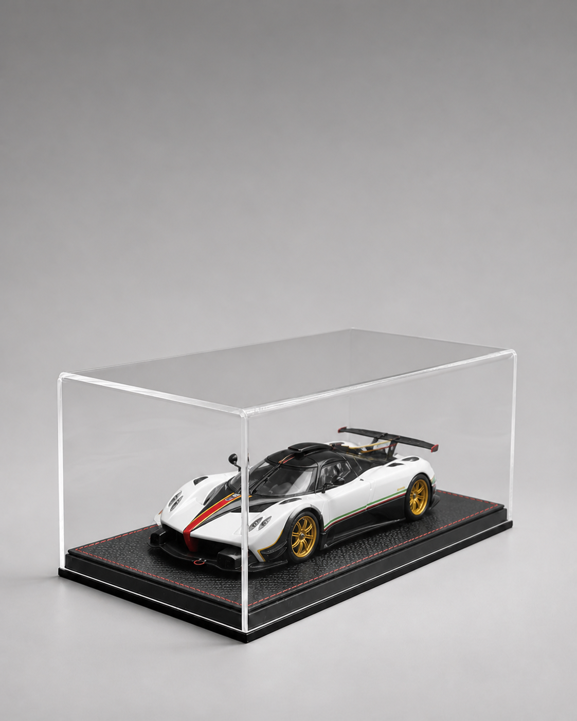 1:18 Acrylic Model Car Display Case - PNG product image