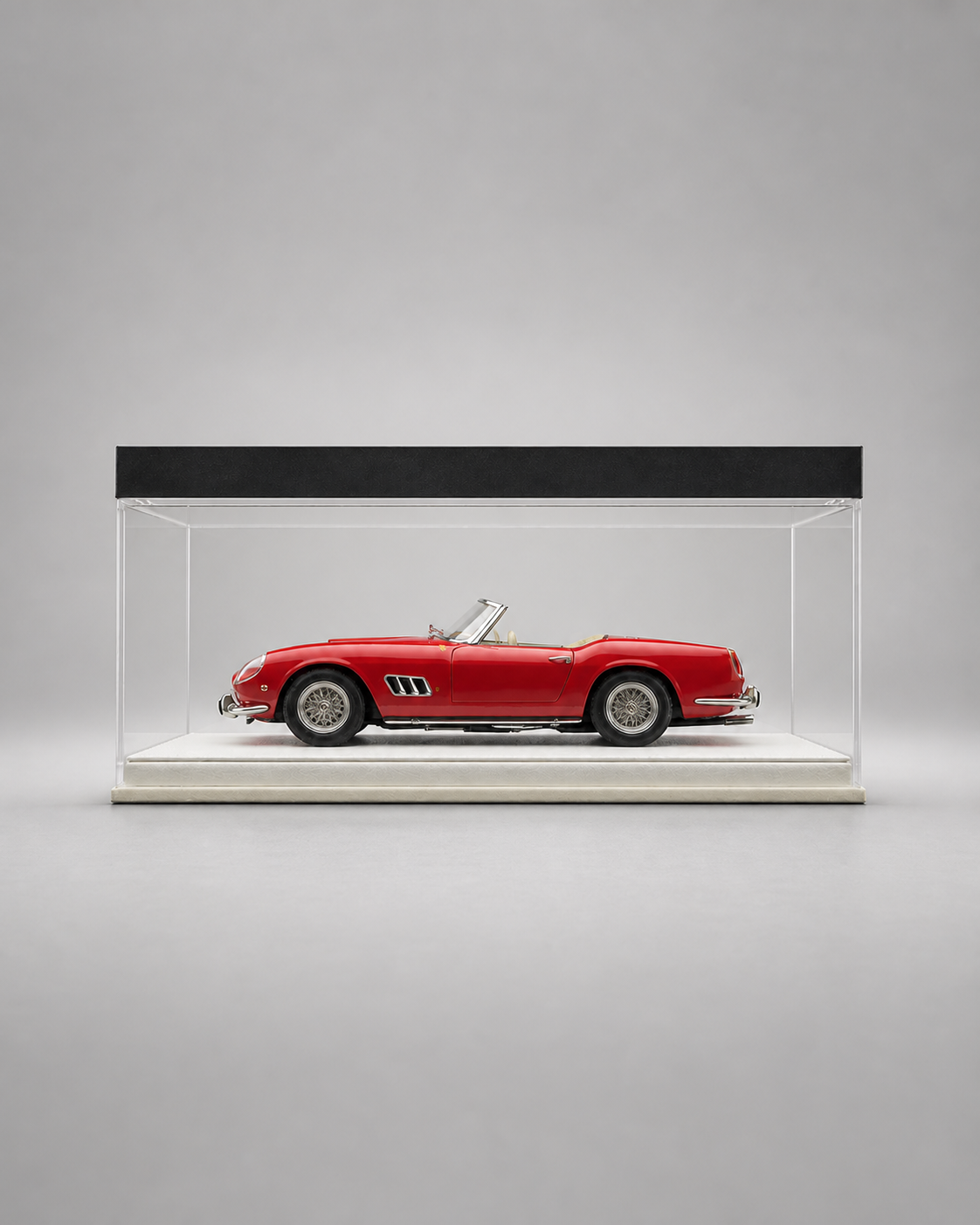 1:18 Acrylic Model Car Display Case - PNG product image
