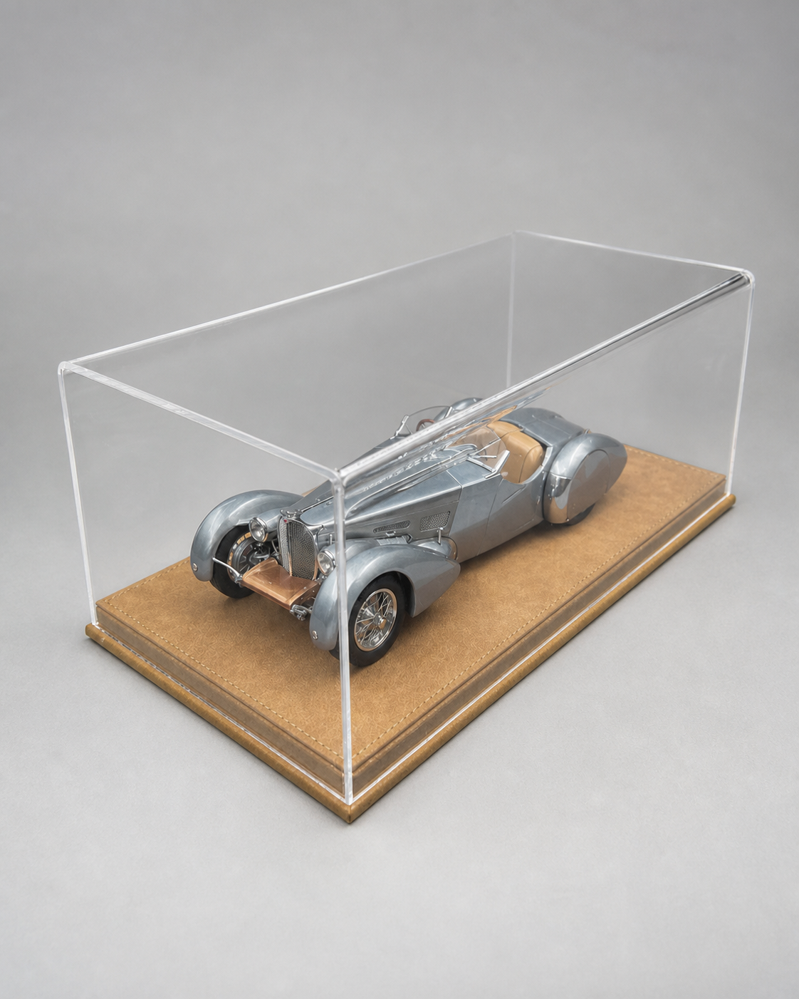 1:18 Acrylic Model Car Display Case - PNG product image