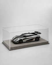 1:18 Acrylic Model Car Display Case - PNG product image
