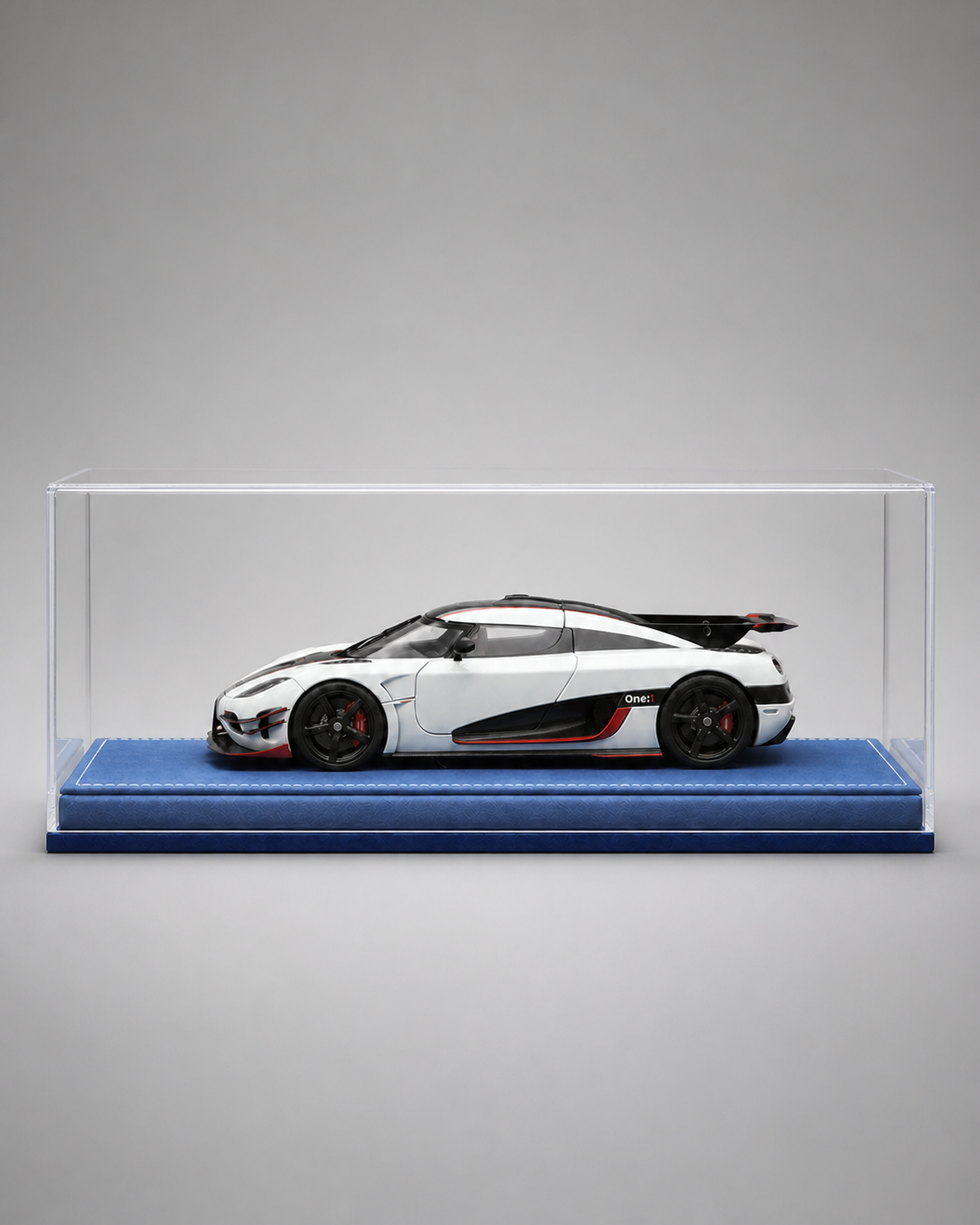 1:18 Acrylic Model Car Display Case - PNG product image