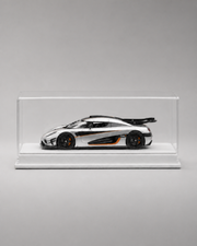 1:18 Acrylic Model Car Display Case - PNG product image