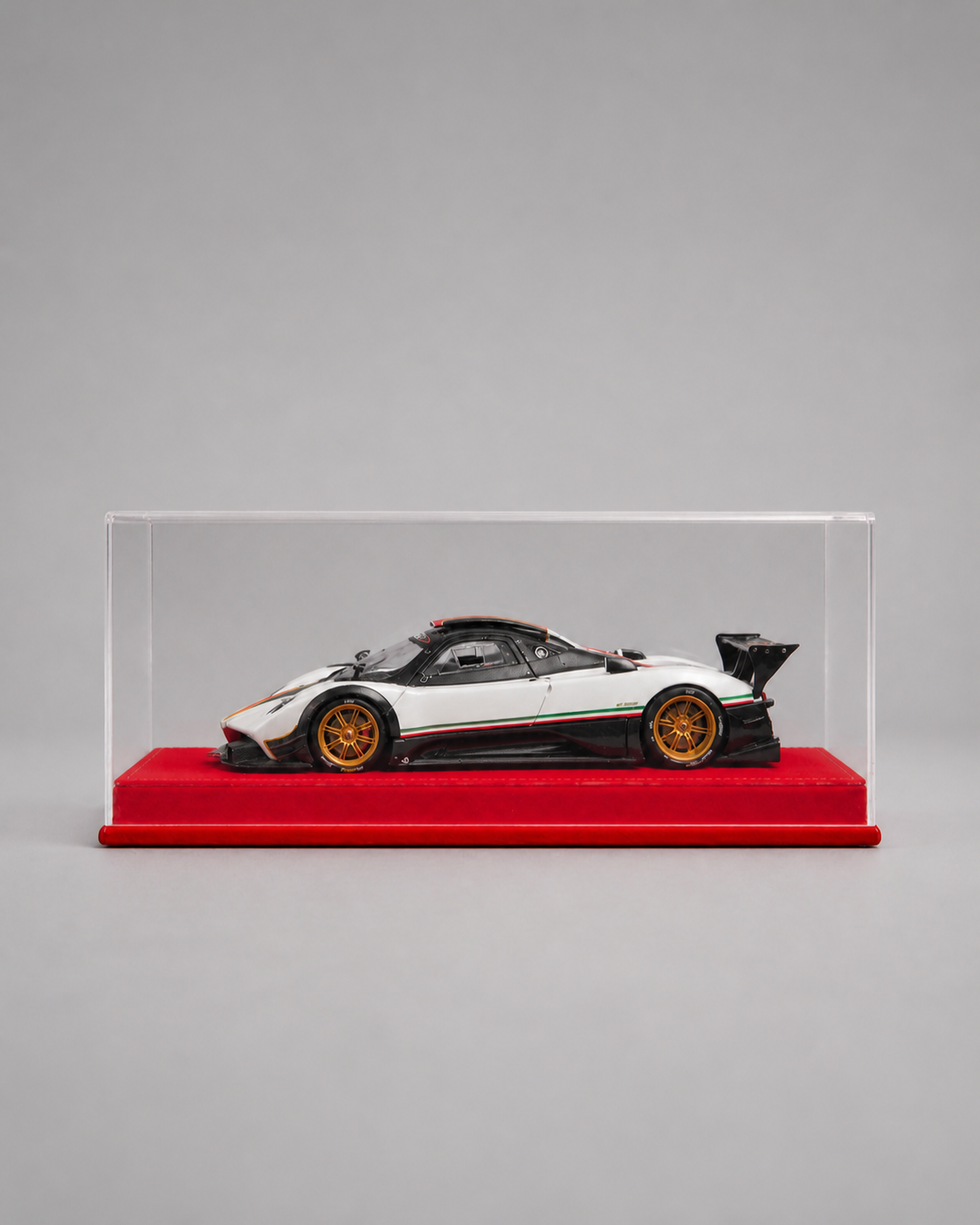 1:18 Acrylic Model Car Display Case - PNG product image