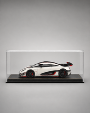 1:18 Acrylic Model Car Display Case - PNG product image