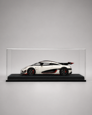 1:18 Acrylic Model Car Display Case - PNG product image