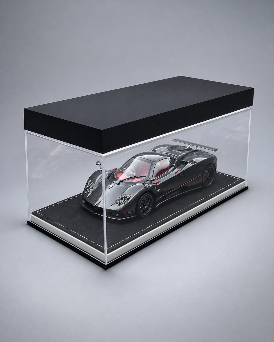 1:18 Acrylic Model Car Display Case - PNG product image