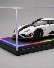 1:18 Acrylic Model Car Display Case - PNG product image