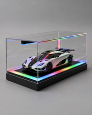 1:18 Acrylic Model Car Display Case - PNG product image