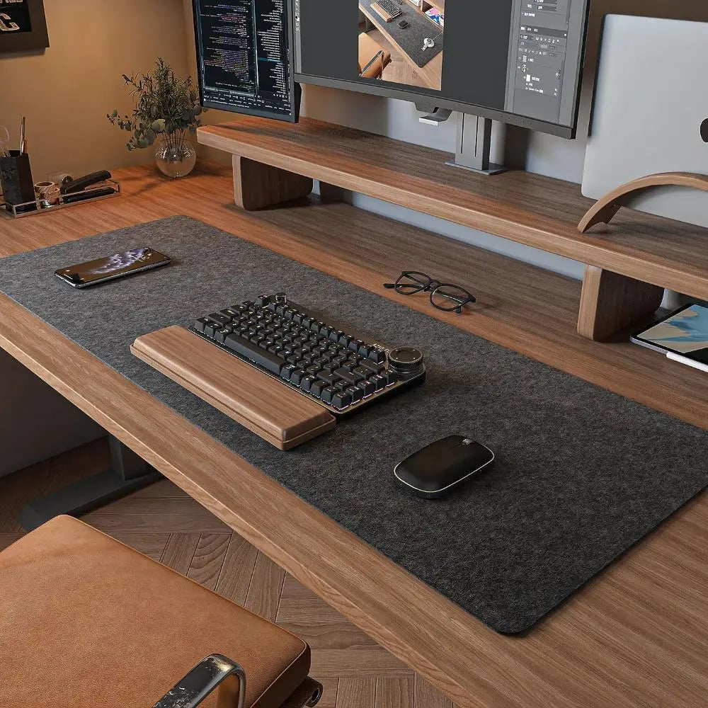 Wool Felt Office Desk Mat