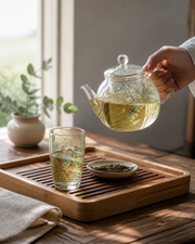 Yueyin Teapot tea ritual mood shot