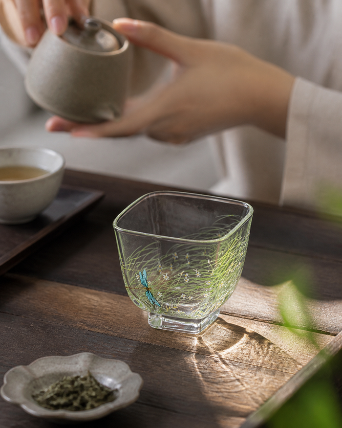 Sifang Tea Cup tea ritual mood shot