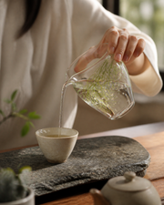 Muyu Fairness Pitcher tea ritual mood shot