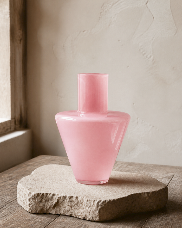 Pink Shoulder Vase wabi-sabi lifestyle image