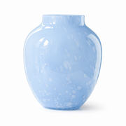 Brutaluxe Hua Ban Ni Blue Speckled Round Vase product image