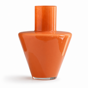 Brutaluxe Hua Ban Ni Orange Shoulder Vase product image
