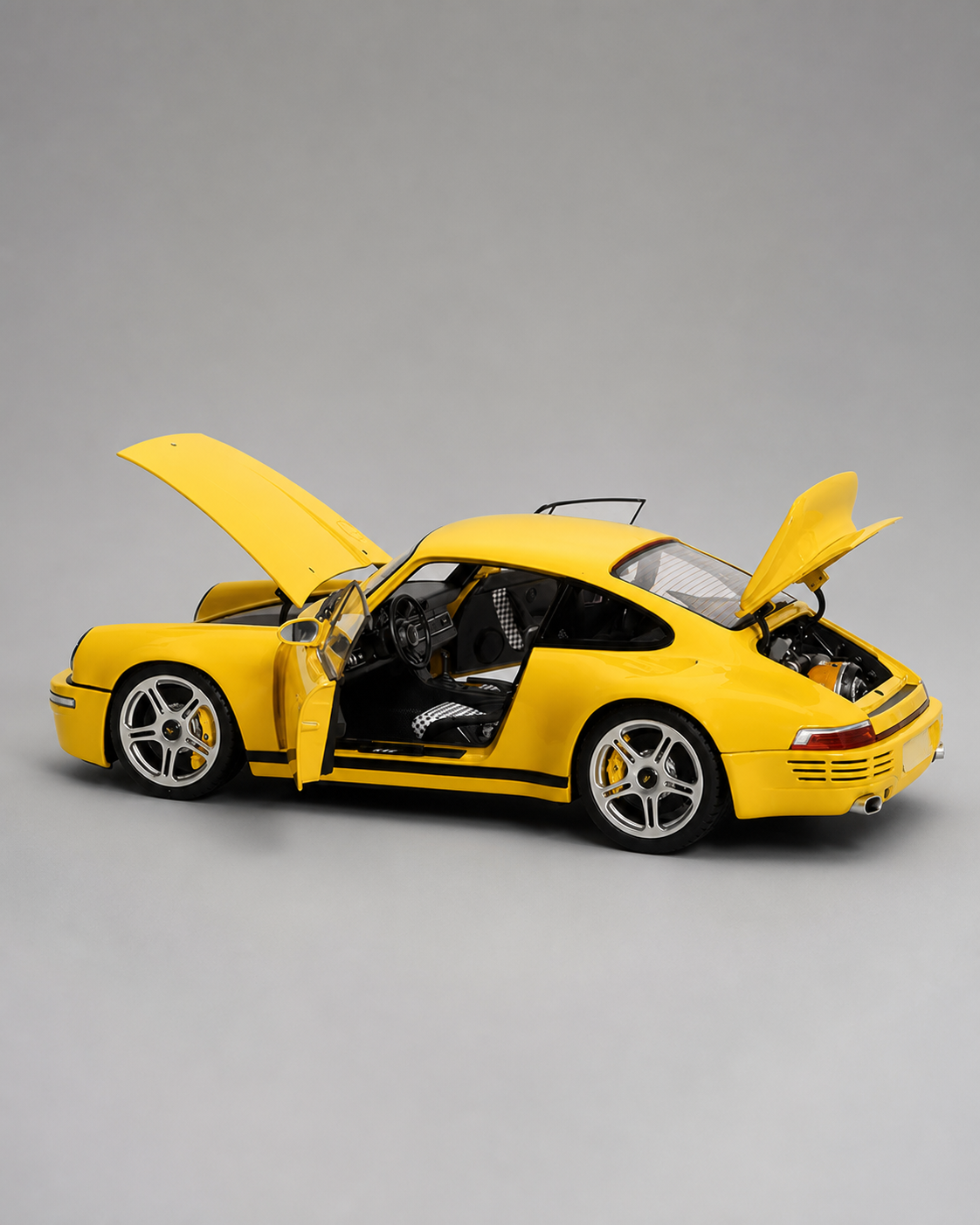 RUF CTR 2017 Anniversary Edition Floral Yellow model car