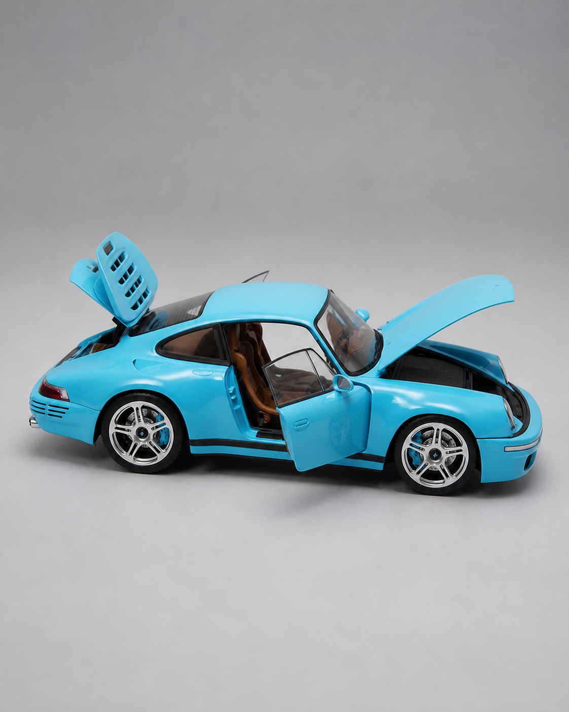RUF CTR 2017 Anniversary Edition Sky Blue model car