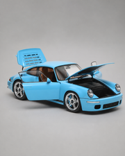 RUF CTR 2017 Anniversary Edition Sky Blue model car