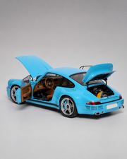 RUF CTR 2017 Anniversary Edition Sky Blue model car