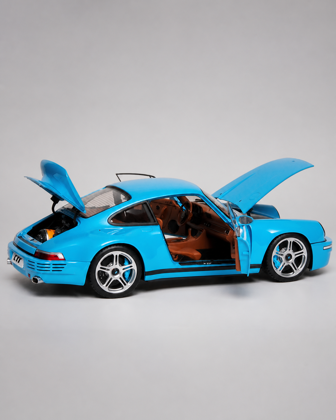 RUF CTR 2017 Anniversary Edition Sky Blue model car