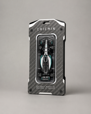 CHICMIN display hanger with F1 model car
